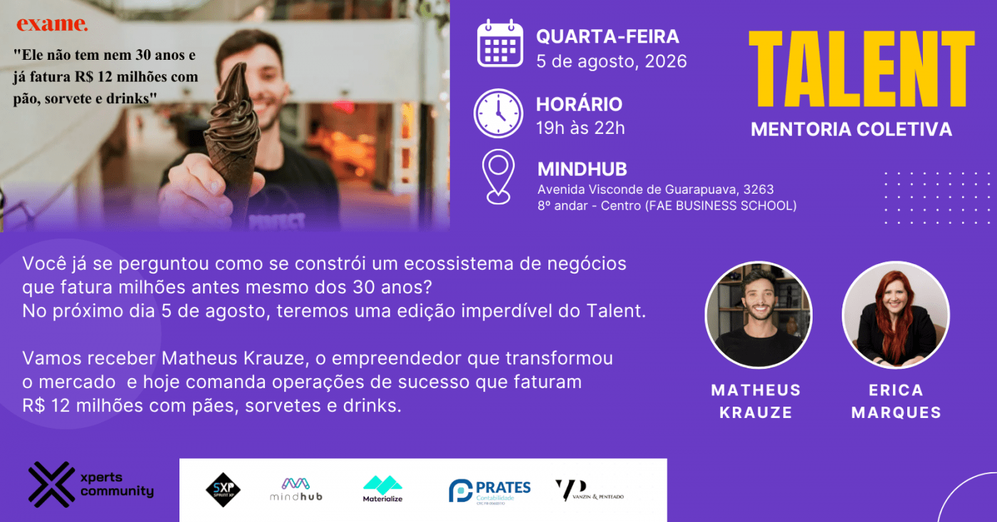 Talent - Mentoria Coletiva com Matheus Krauze
