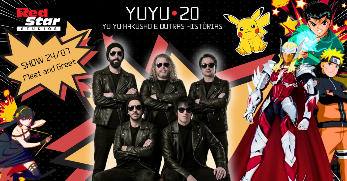 Yu Yu Hakusho e Outras Histórias - Yuyu20 tour 2026