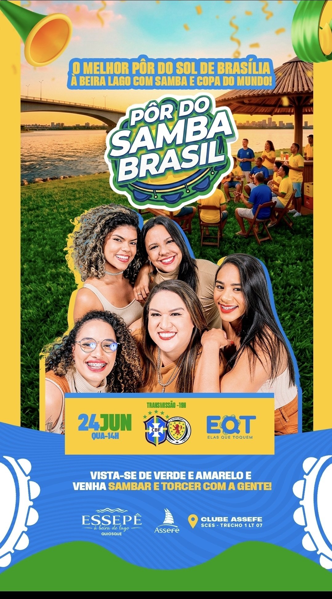 Por do Samba com EQT