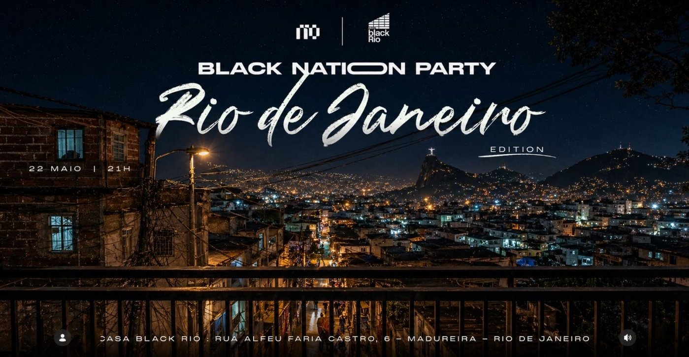 BLACK NATION PARTY - RIO DE JANEIRO EDITION