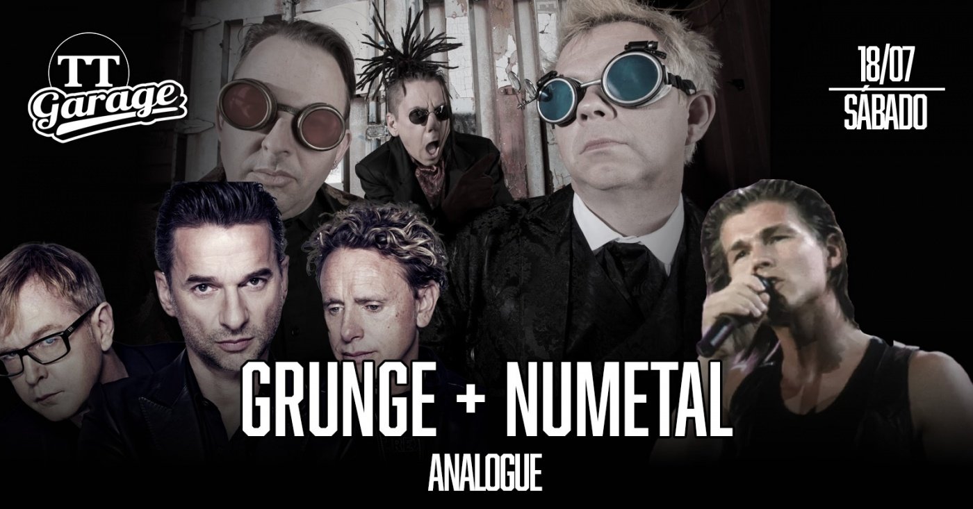 O melhor do Synthpop com a banda Analogue - Sábado - 18/07