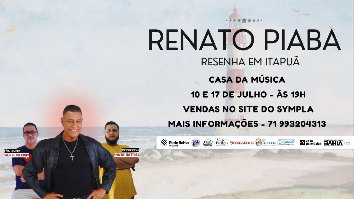 RENATO PIABA em RESENHA em ITAPOAN - HUMOR e STAND UP COMEDY