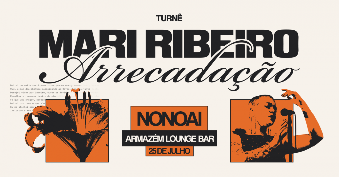 Mari Ribeiro em Turnê Arrecadação - Armazém Lounge Bar
