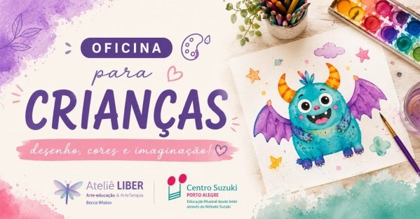Oficina para Crianças: Criaturas Imaginárias