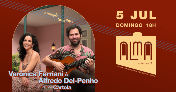 VERONICA FERRIANI & ALFREDO DEL-PENHO cantam CARTOLA