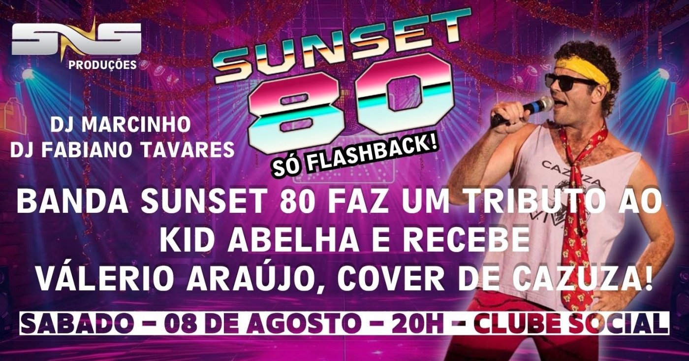SUNSET 80 PARAÍBA DO SUL