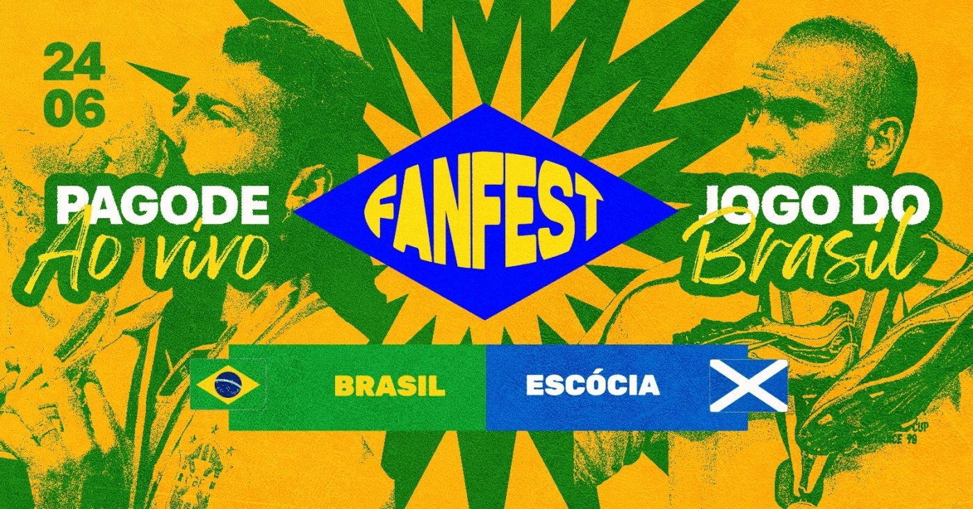 FAN FEST BRASIL: BRASIL x ESCÓCIA