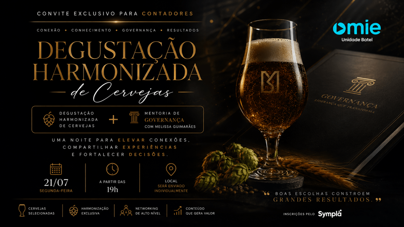 Mentoria de Governança com Melissa Guimarães + Degustação Harmonizada de Cervejas