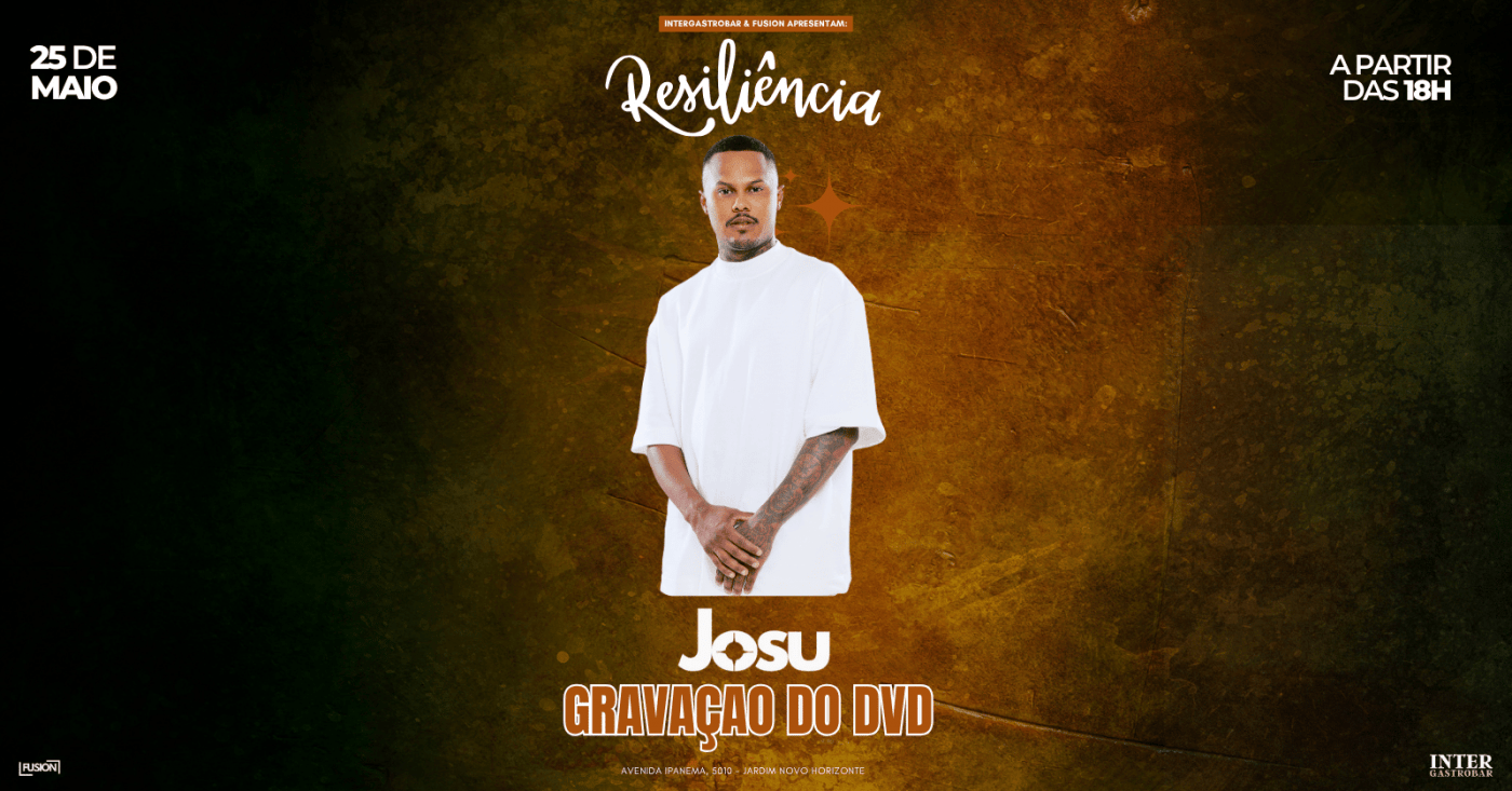 Gravação do DVD "Resiliência" - JOSU