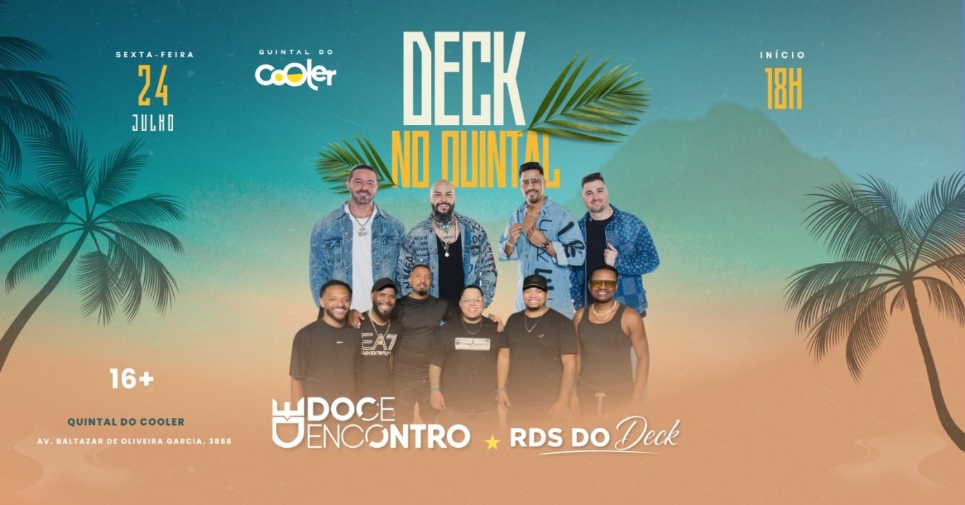 QUINTAL DO COOLER APRESENTA DOCE ENCONTRO