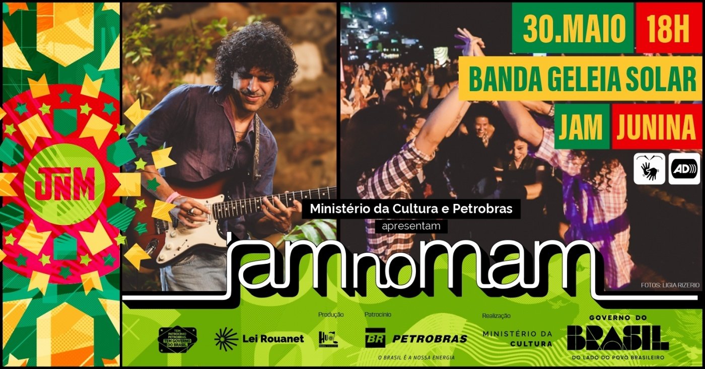 JAM no MAM 27 de junho de 2026