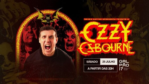 OZZY por Bruno Sutter- Galpão 17