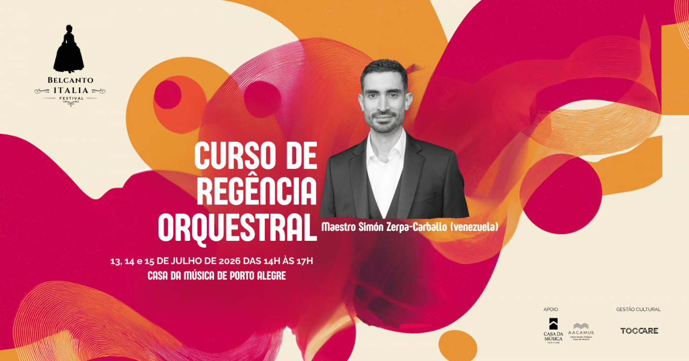 Curso de Regência Orquestral, com Simón Zerpa-Carballo