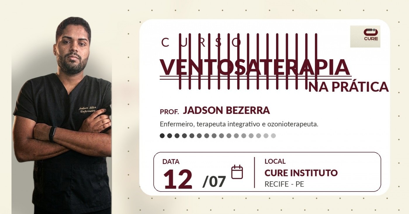Curso de Ventosaterapia na Prática Recife/PE