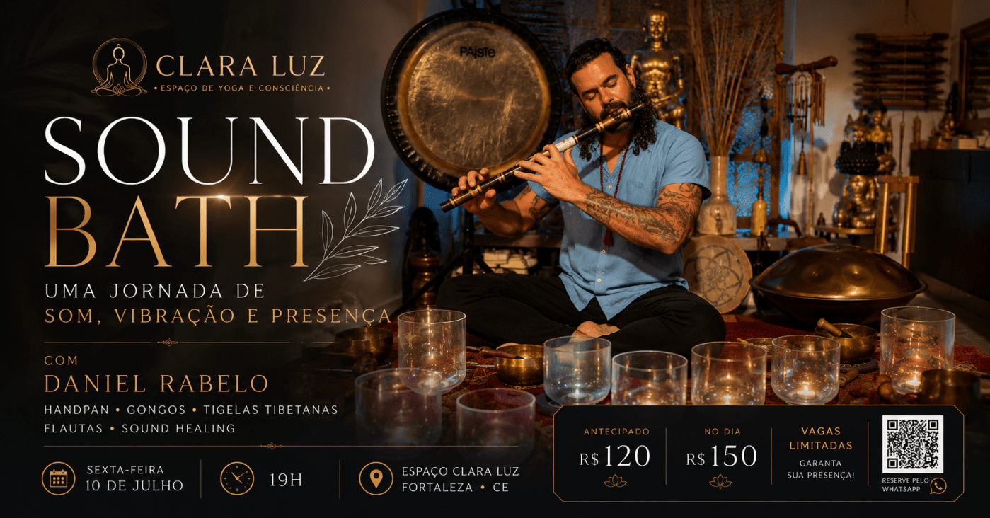 Sound Bath Uma Jornada de Som, Vibração e Presença