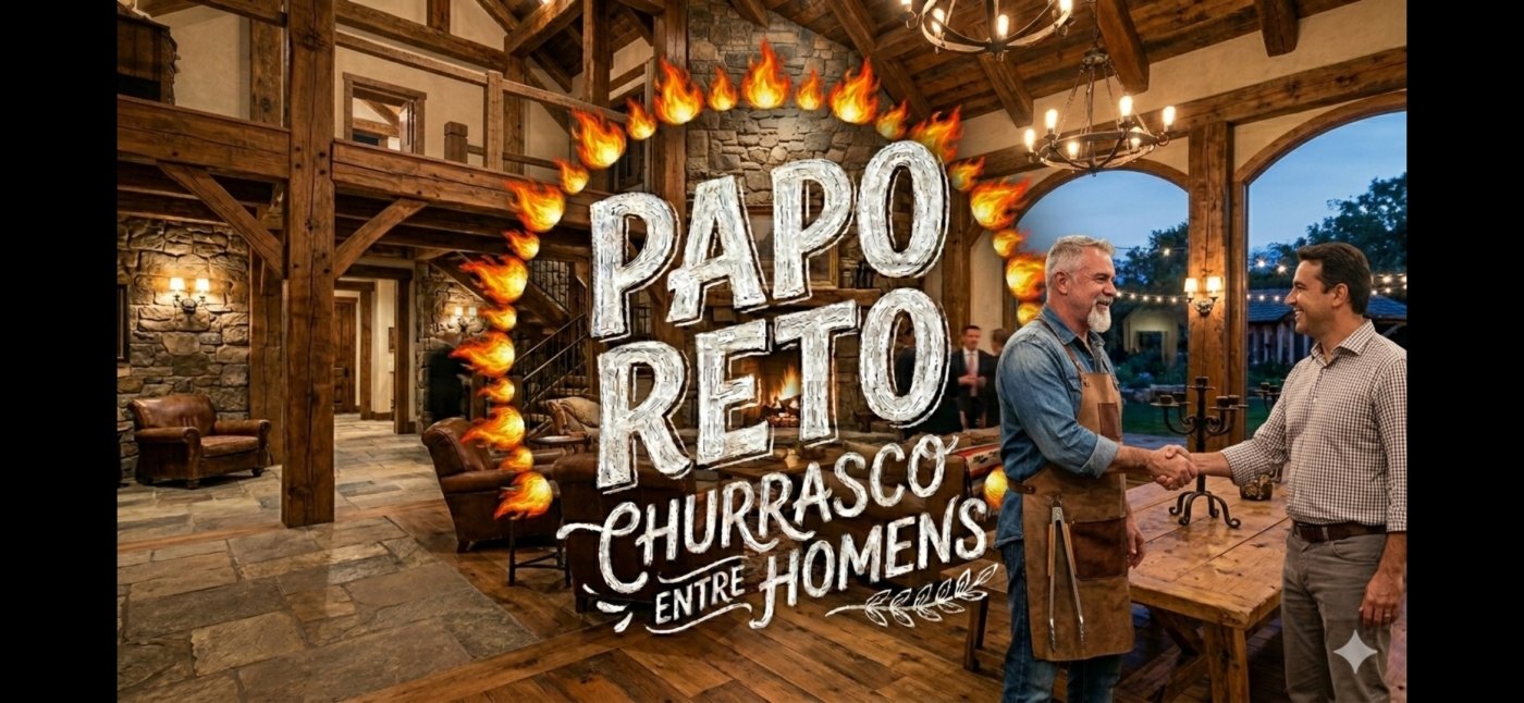 PAPO RETO - CHURRASCO ENTRE HOMENS