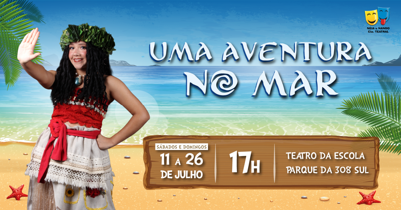 UMA AVENTURA NO MAR