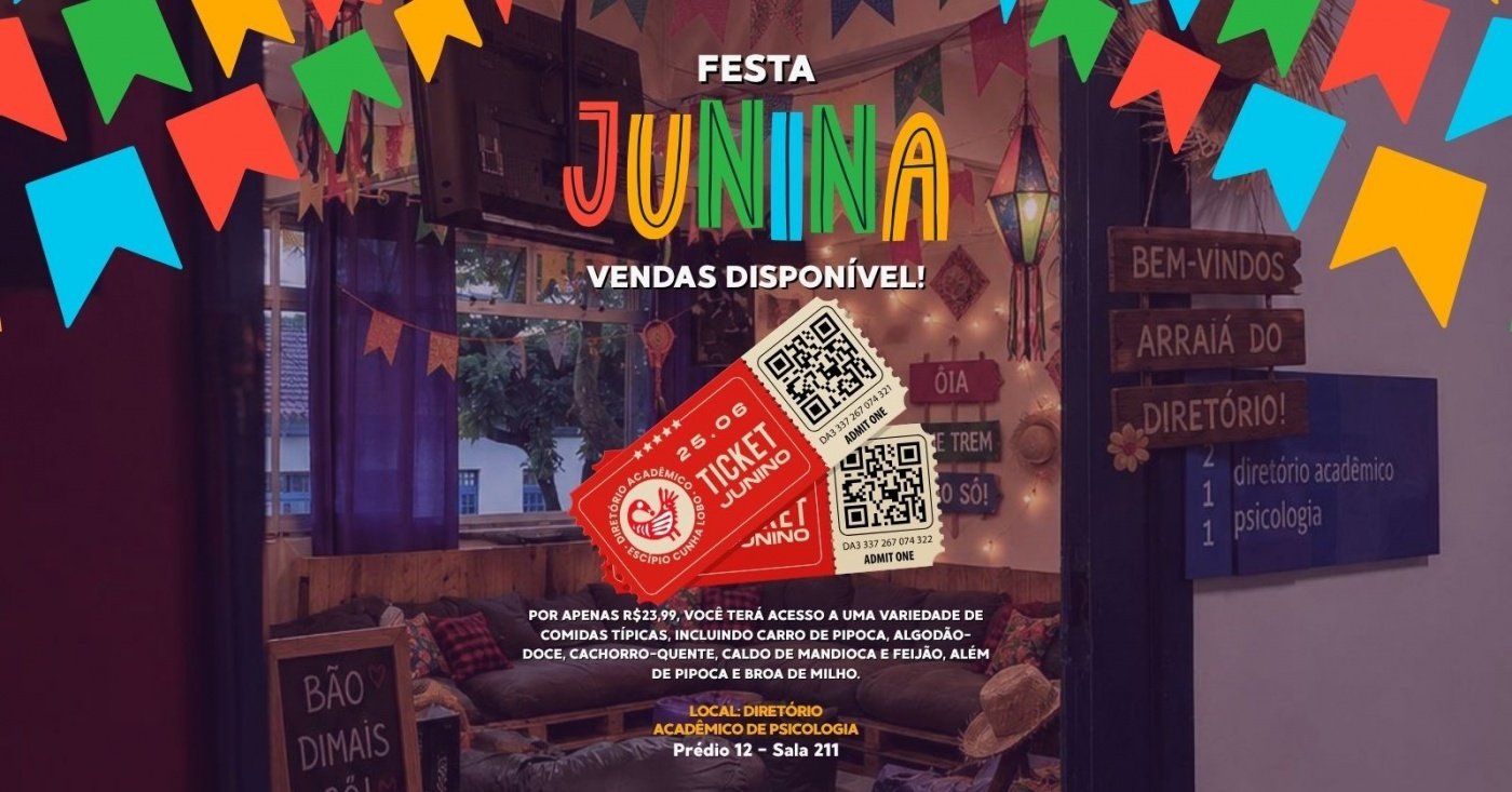 FESTA JUNINA DO D.A DE PSICOLOGIA COREU