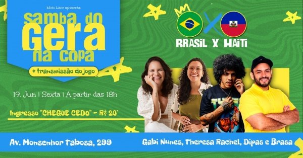 Samba do Gera ~ Gabi Nunes, Dipas, Brasa e Theresa Rachel