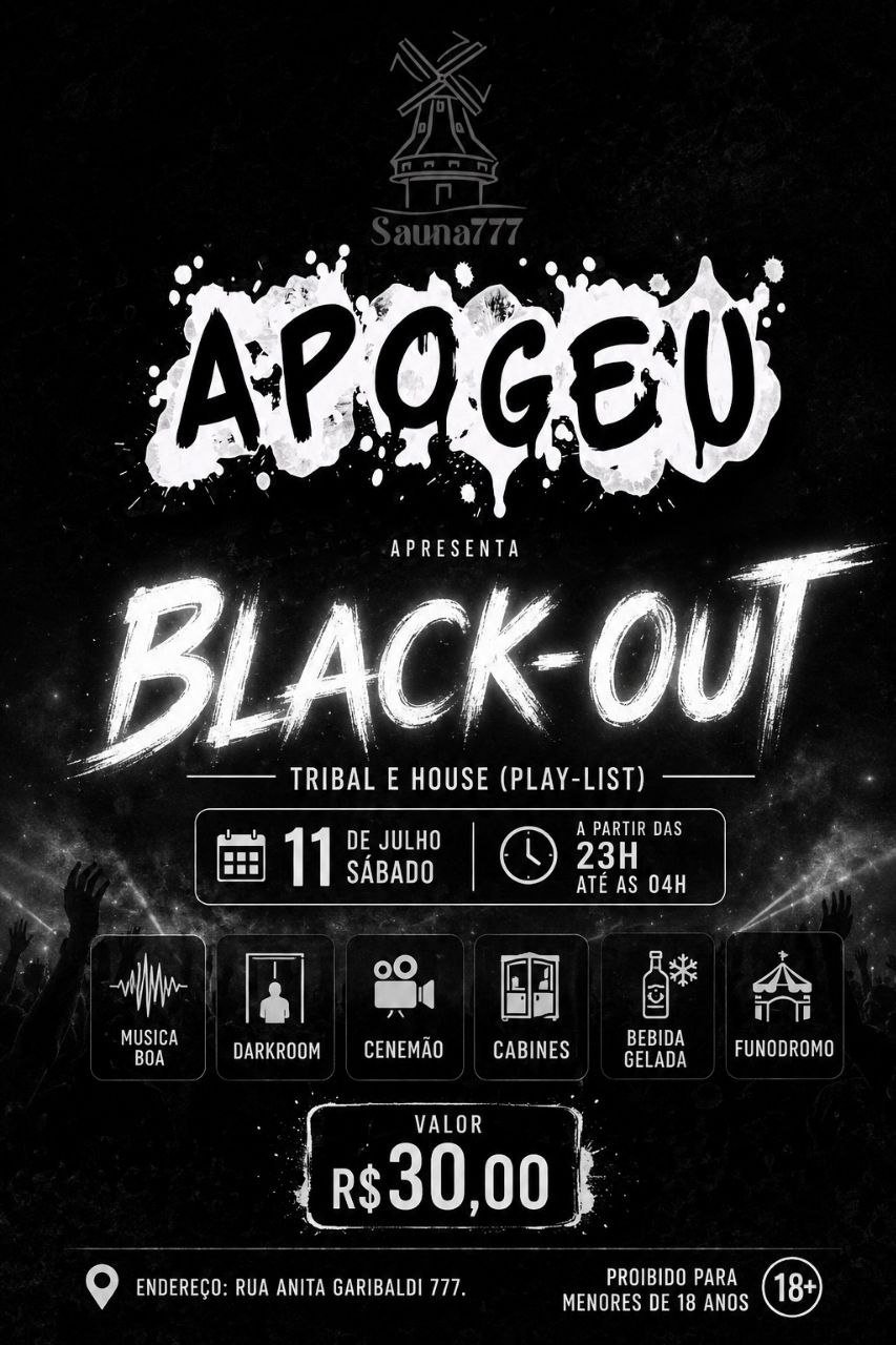 Festa Blackout na Apogeu