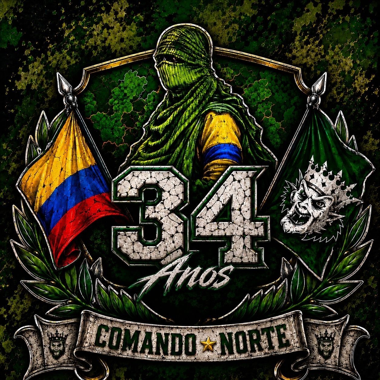 Comando Norte 34 Anos
