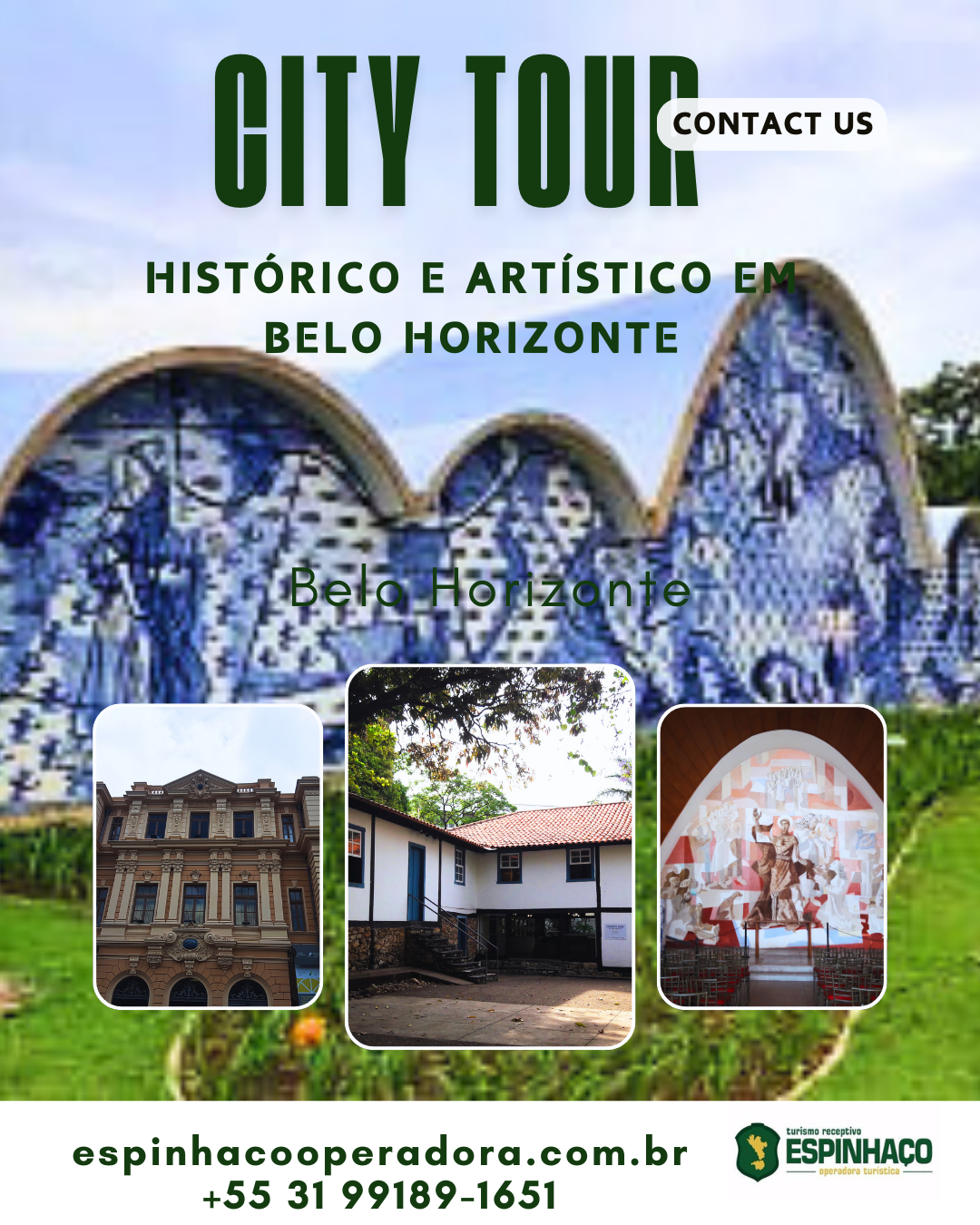 City Tour Histórico e Artístico em Belo Horizonte