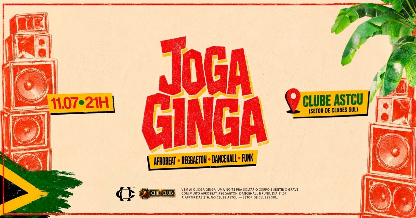 Joga Ginga | Afrobeats - Reggaeton - Dancehall e Funk
