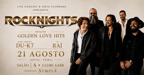 ROCKNIGHTS em Brasília - Edição Golden Love Hits