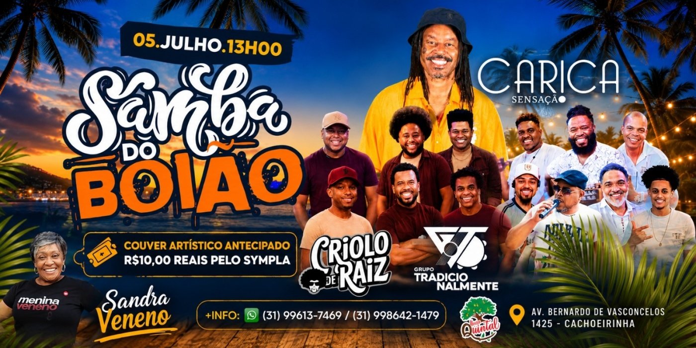 Samba do Boião com Carica Sensação