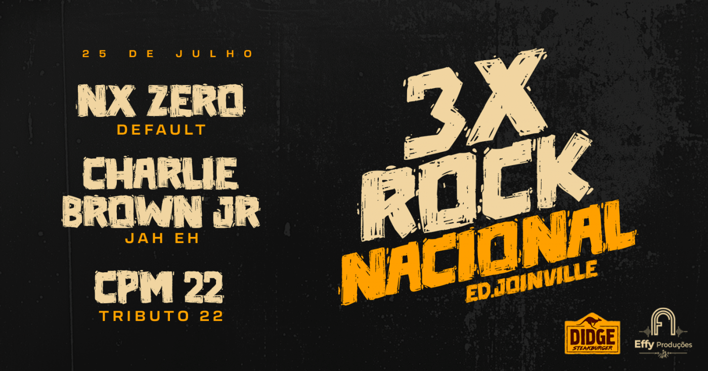 3 X Rock Nacional
