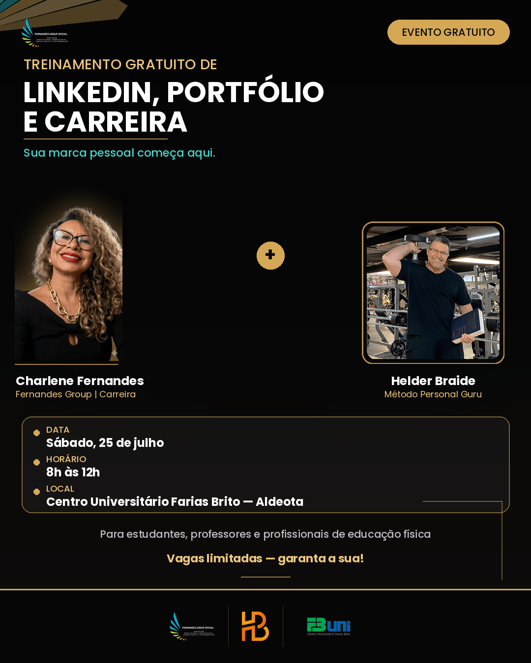 Treinamento Gratuito de LinkedIn, Portfólio e Carreira