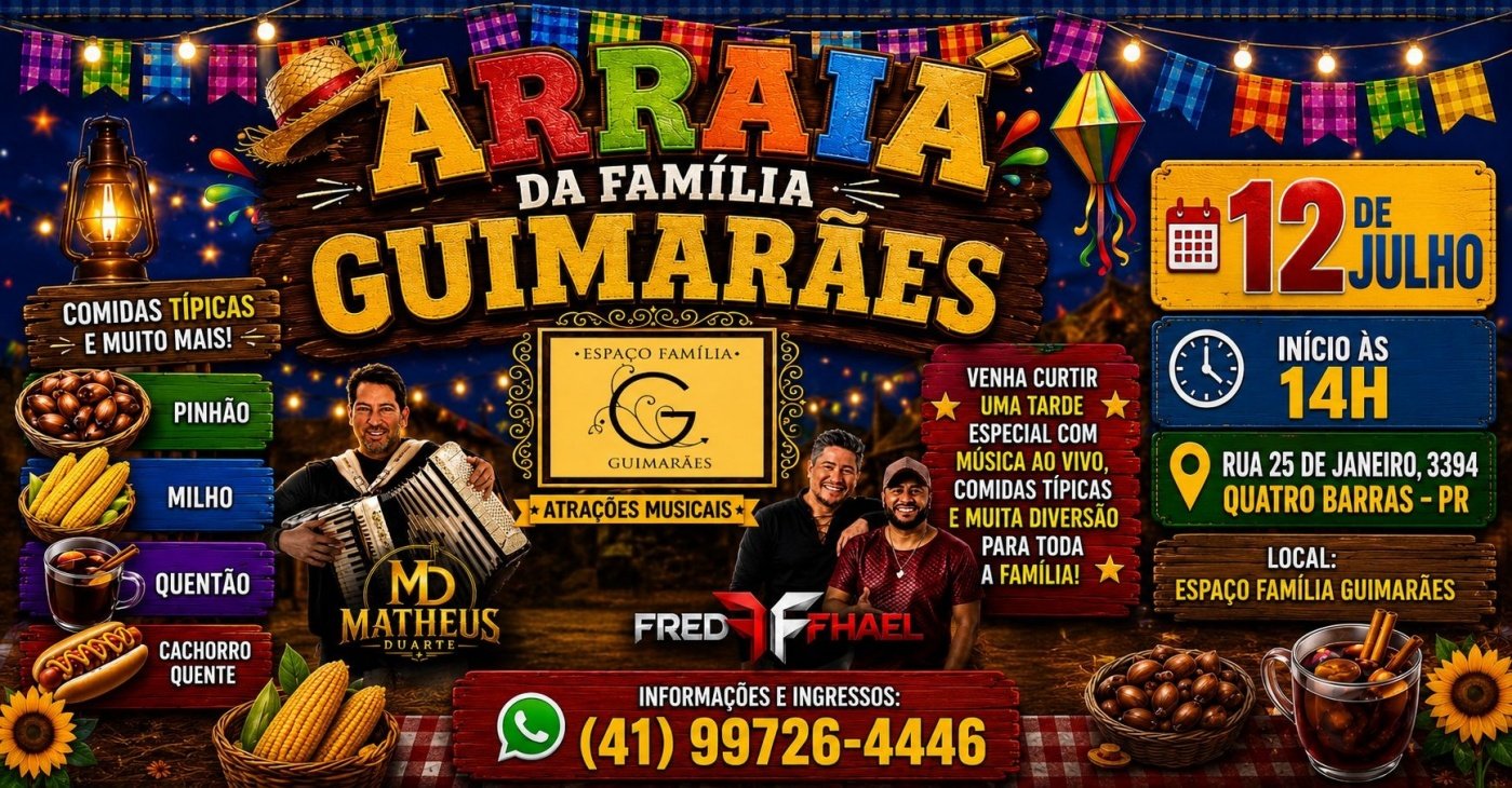 Arraiá Espaço Família Guimarães