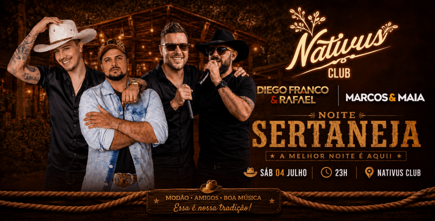 Noite Sertaneja (Nativus CLUB)