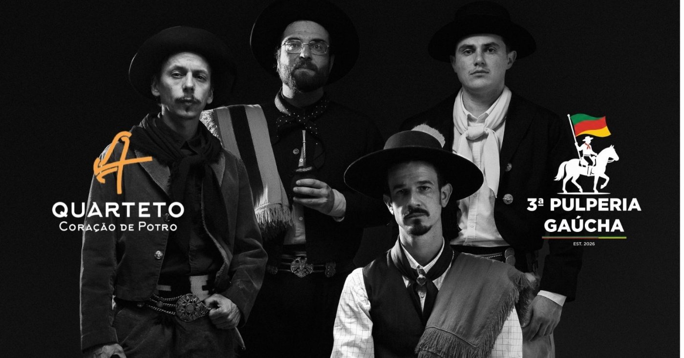 3ª Pulperia Gaúcha - Quarteto coração de potro