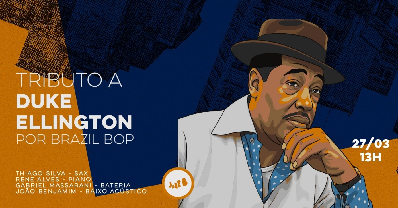TRIBUTO A DUKE ELLINGTON no JazzB (SÁBADO 27/JUN/26)