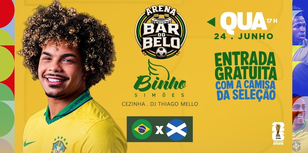 ARENA BAR DO BELO: BINHO SIMÕES