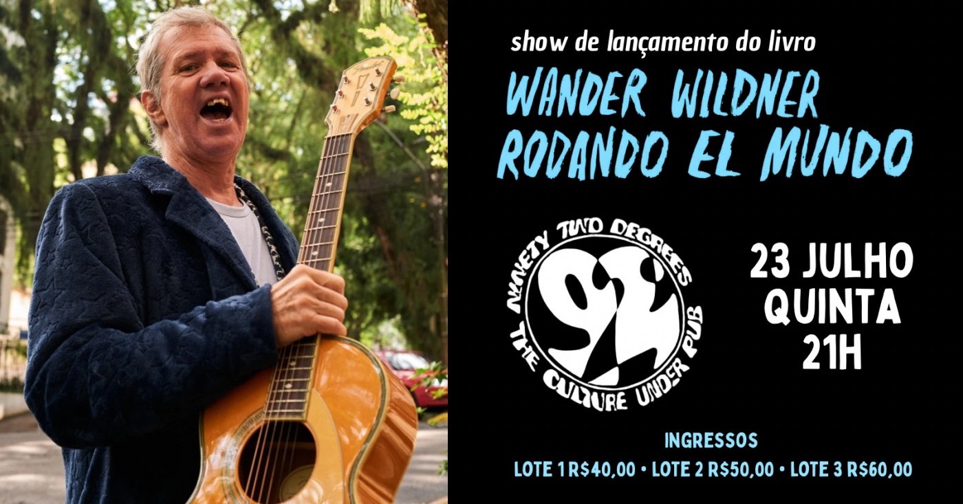 92 Graus apresenta Wander Wildner