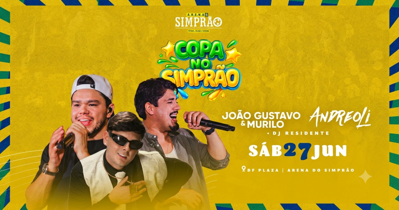 ARENA SIMPRÃO | SÁBADO - JOÃO GUSTAVO & MURILO
