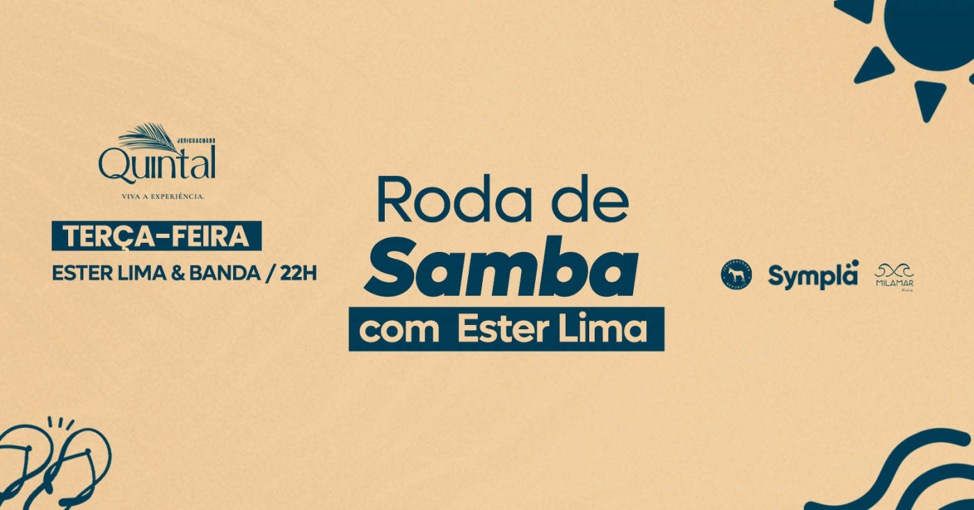 TERÇA - RODA DE SAMBA DO QUINTAL