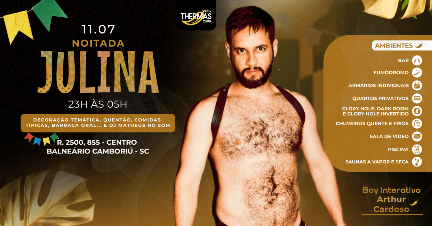 Noitada Julina - Sauna Thermas 2500