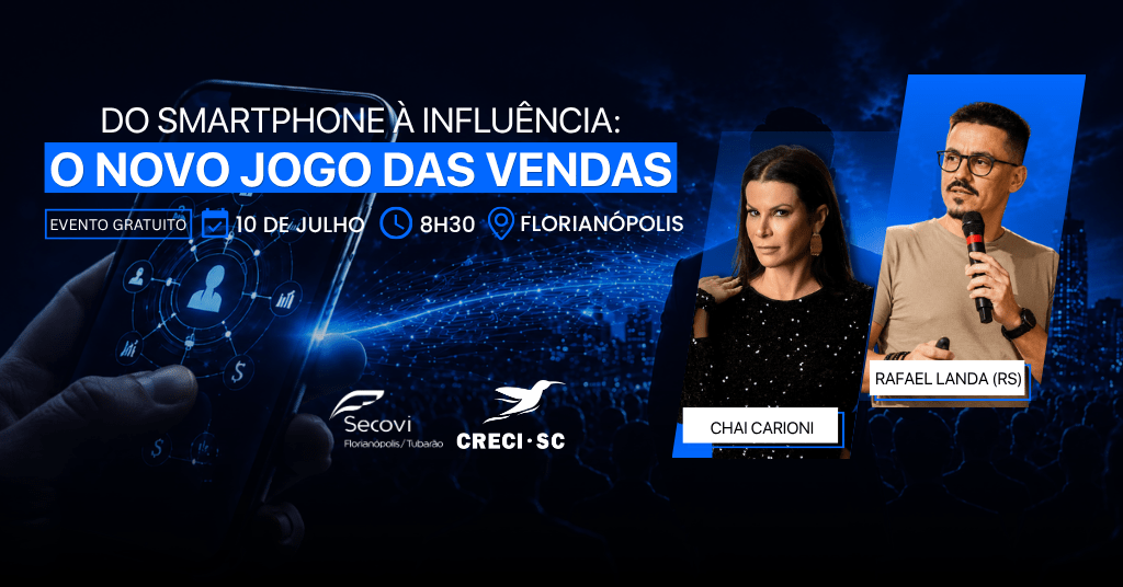 DO SMARTPHONE À INFLUÊNCIA: O NOVO JOGO DAS VENDAS, COM RAFAEL LANDA (RS) E CHAI CARIONI