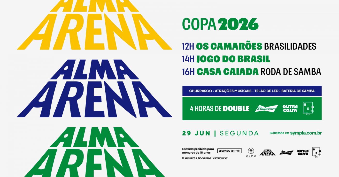 COPA DO MUNDO: BRASIL X JAPÃO NO ALMA CAMPINAS | 29.06