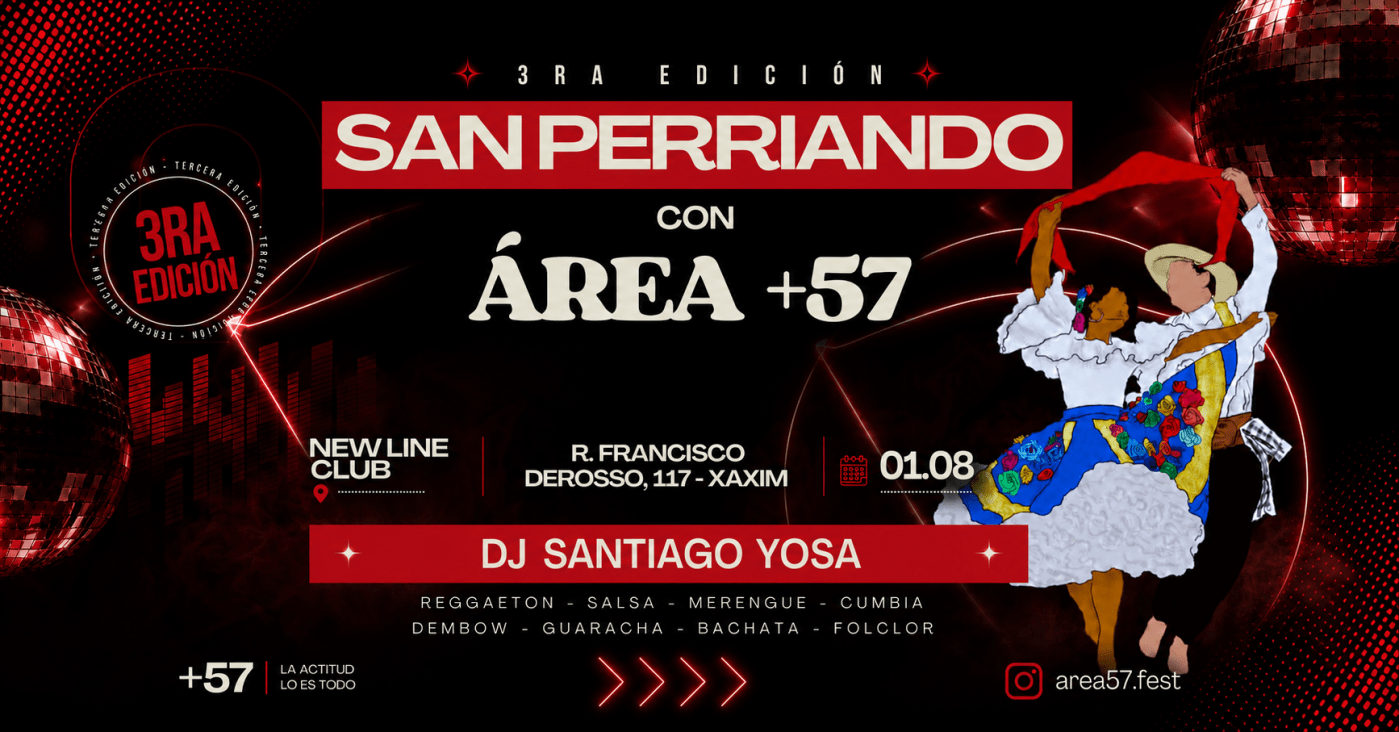 SANPERRIANDO 3ª Edição | Área +57