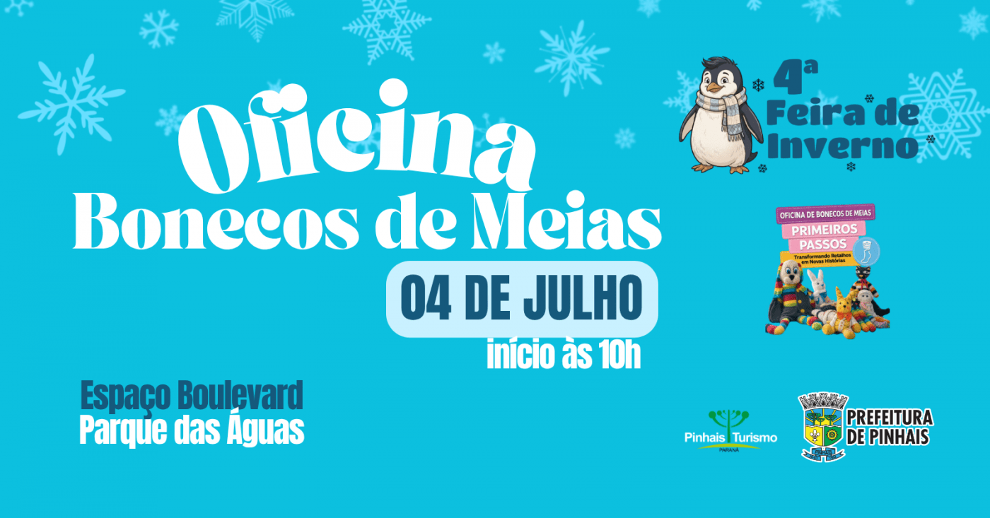 OFICINA DE BONECOS DE MEIAS