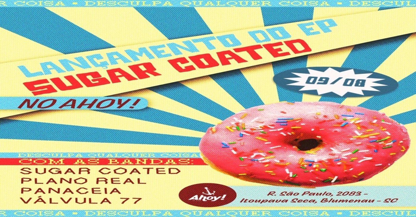 SUGAR COATED no Ahoy! Tavern Club