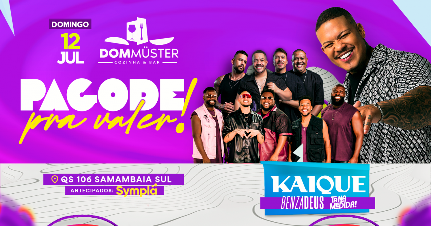 Kaique + Benza Deus + Tá Na Medida no Dom Muster