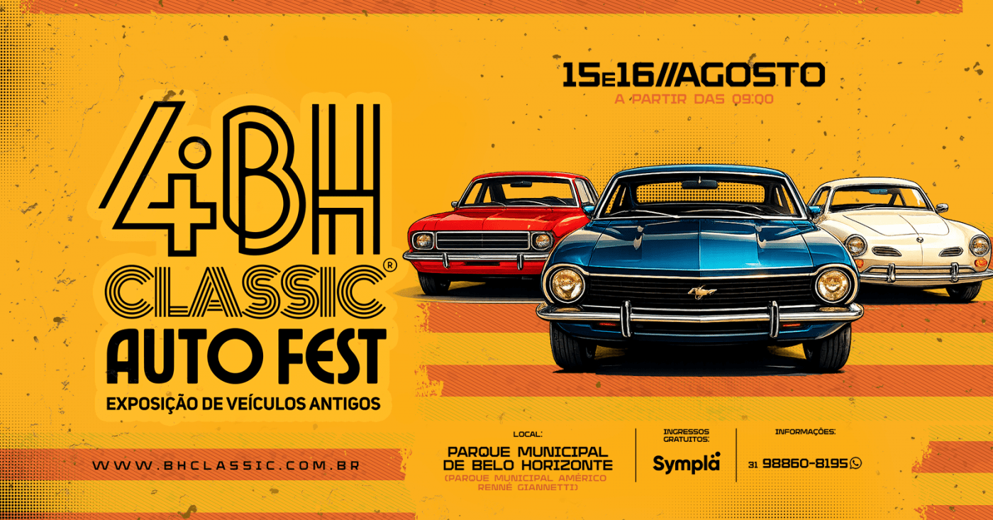 4º CLASSIC AUTO FEST - Exposição de veículos clássicos