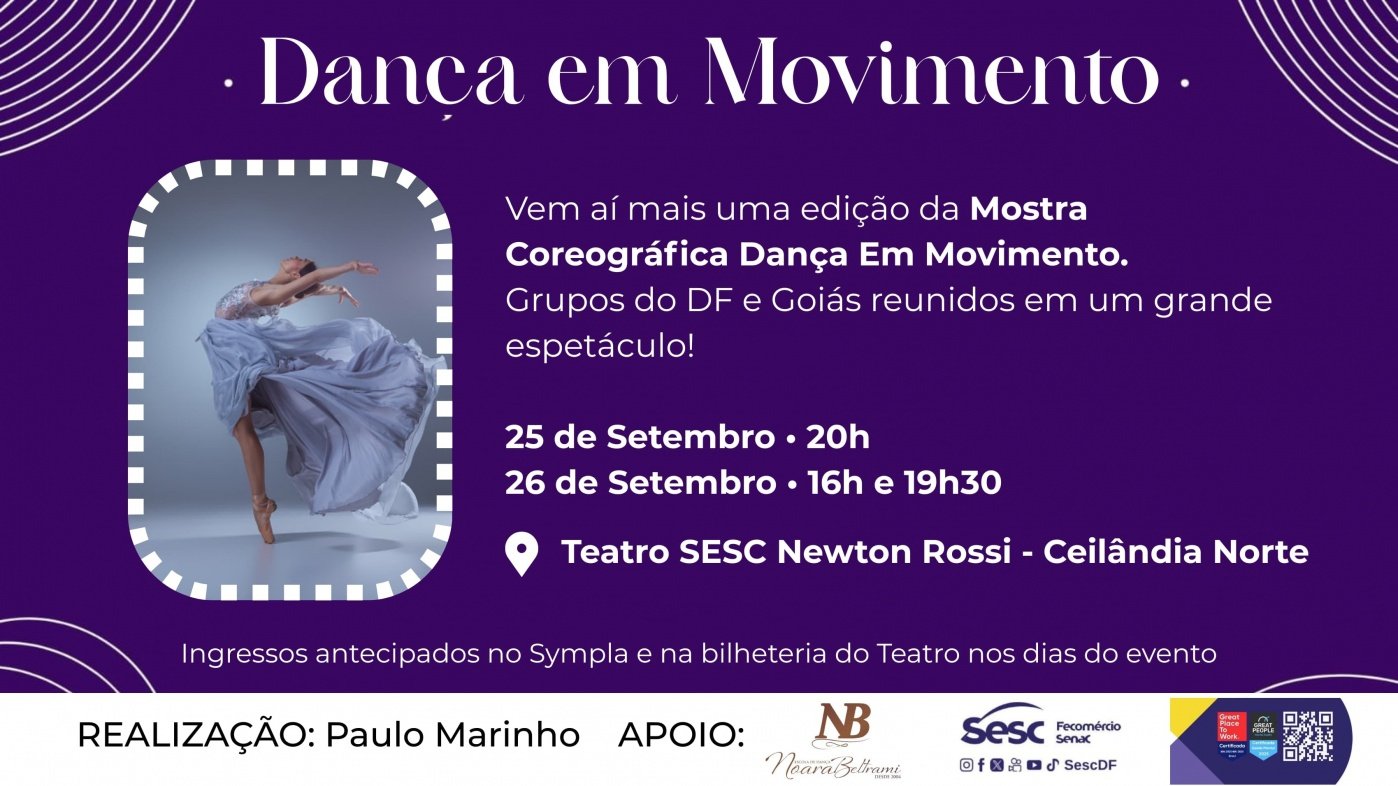 DANÇA EM MOVIMENTO - MOSTRA COREOGRÁFICA
