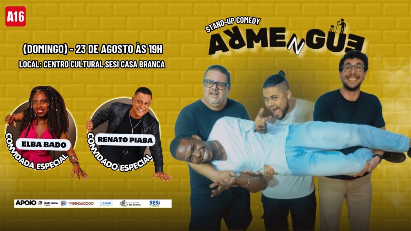 ARMENGUE - STAND UP COMEDY - ESPECIAL COM RENATO PIABA NA CIDADE BAIXA