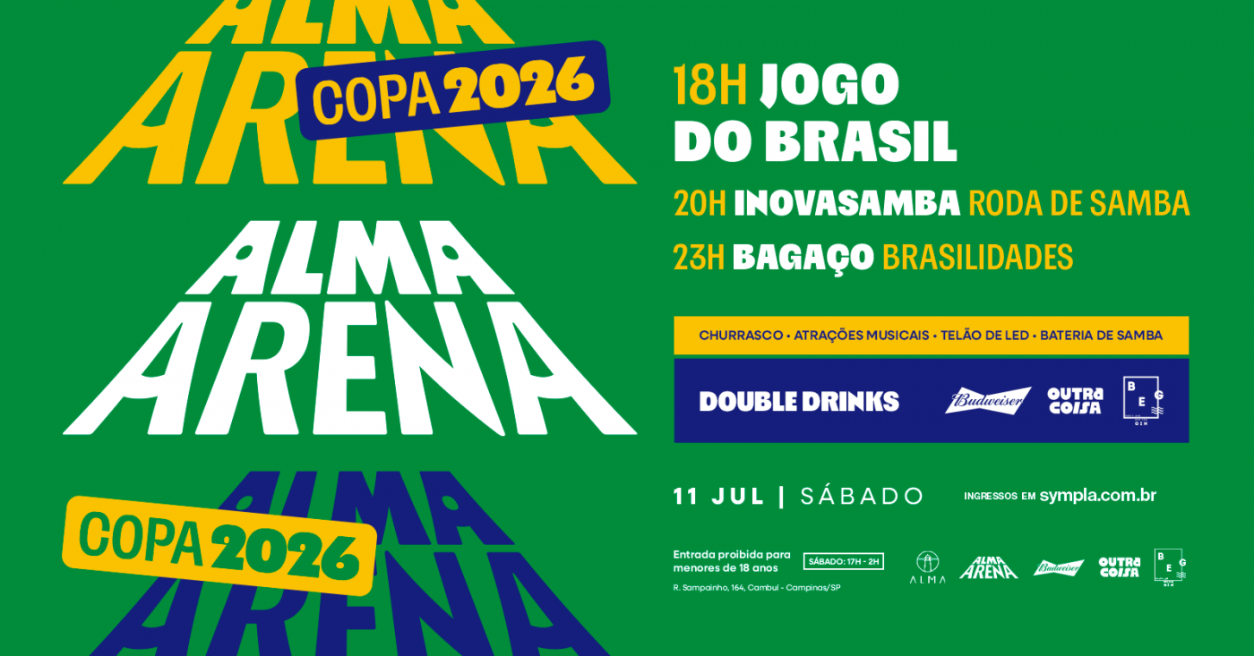 QUARTAS DE FINAL DA COPA DO MUNDO - JOGO BRASIL NO ALMA CAMPINAS | 11.07